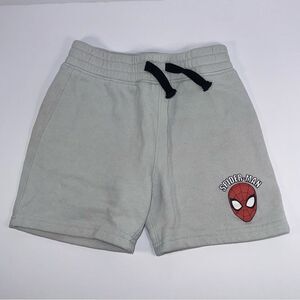 Marvel size 4 Spider-Man Light Gray shorts